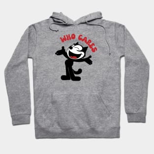 Felix Cat Who Cares Hoodie